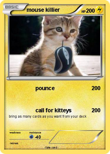 Pokemon mouse killier
