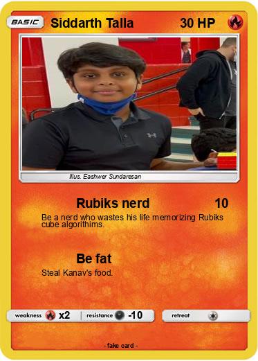 Pokemon Siddarth Talla