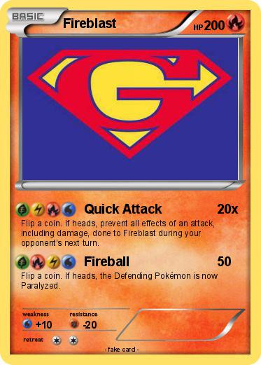 Pokemon Fireblast