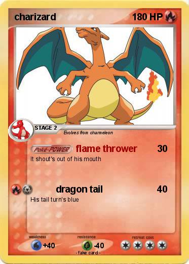 Pokemon charizard