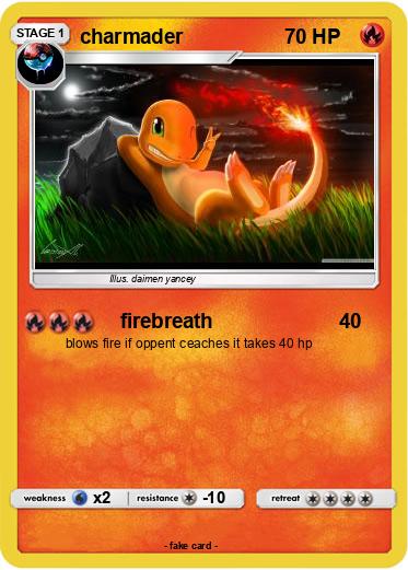 Pokemon charmader