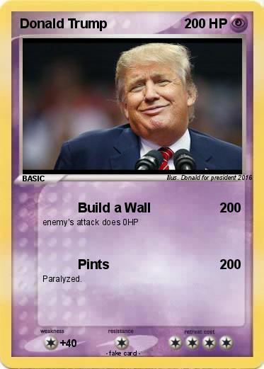 Pokemon Donald Trump