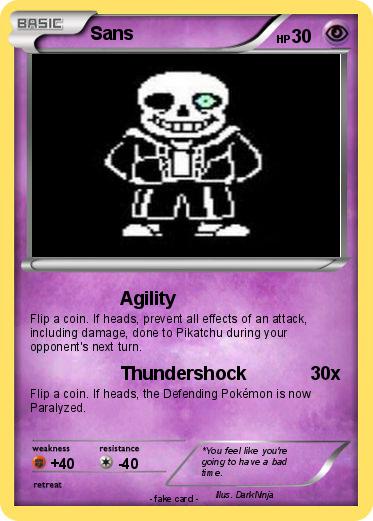 Pokemon Sans