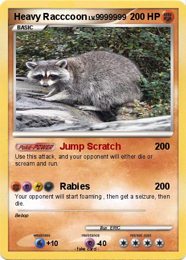 Pokemon Heavy Racccoon
