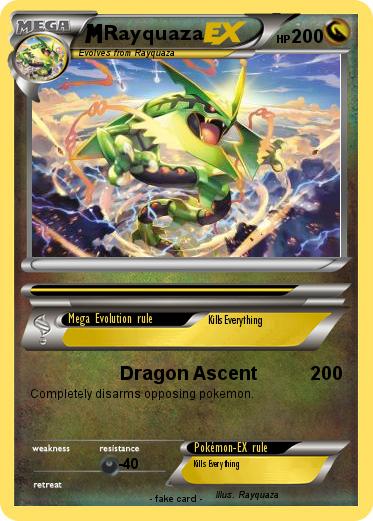 Pokémon Rayquaza 8727 8727 - Dragon Ascent - My Pokemon Card
