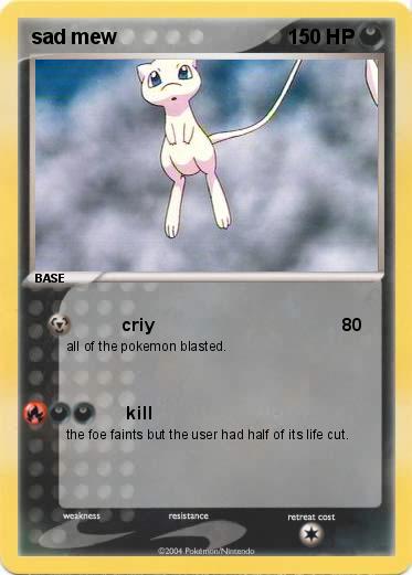 Pokemon sad mew