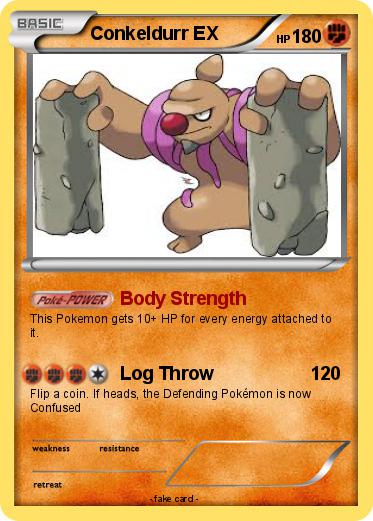 Pokemon Conkeldurr EX