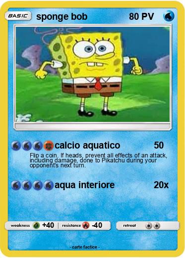 Pokemon sponge bob