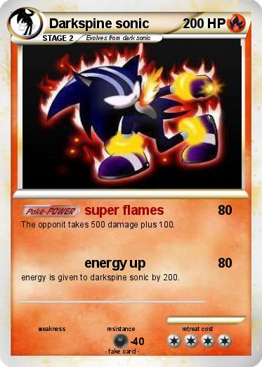 Pokemon Darkspine sonic