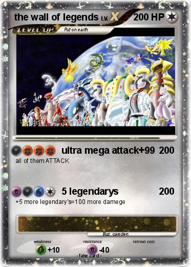 Pokemon the wall of legends