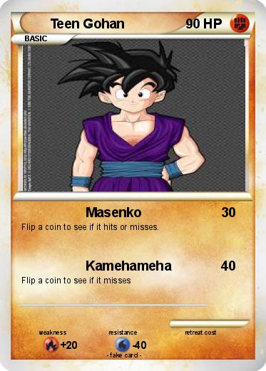Pokemon Teen Gohan