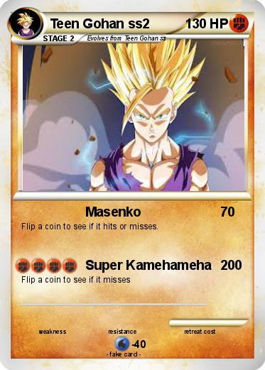Pokemon Teen Gohan ss2
