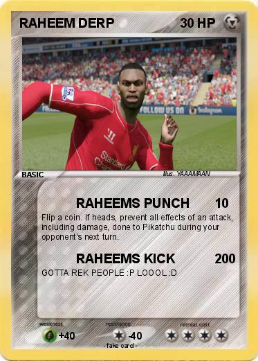 Pokemon RAHEEM DERP