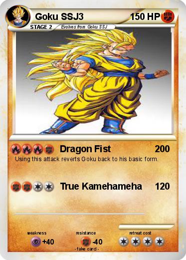Pokemon Goku SSJ3