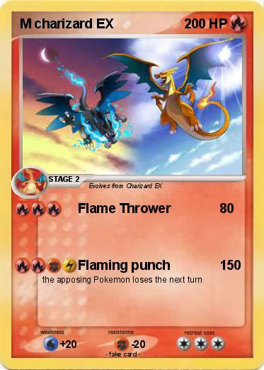Pokemon M charizard EX