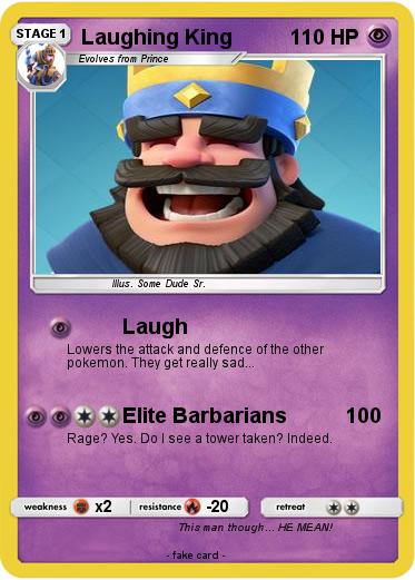 Pokemon Laughing King