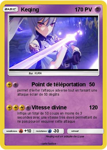 Pokemon Keqing