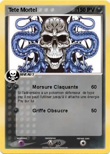 Pokemon Tete Mortel