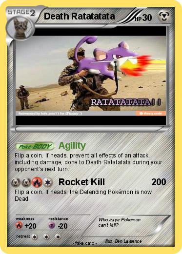 Pokemon Death Ratatatata