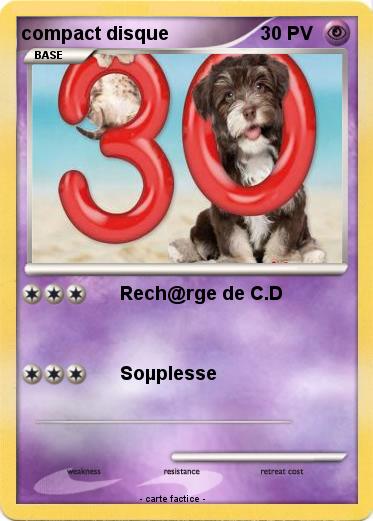 Pokemon compact disque