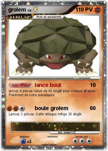 Pokemon grolem