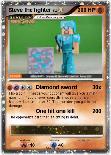 Pokemon Steve the fighter