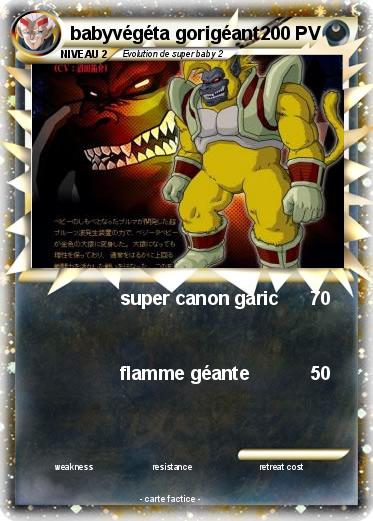Pokemon babyvégéta gorigéant