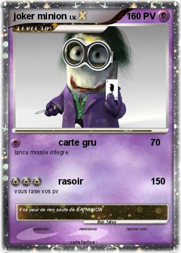 Pokemon joker minion