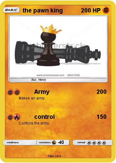 Pokemon the pawn king