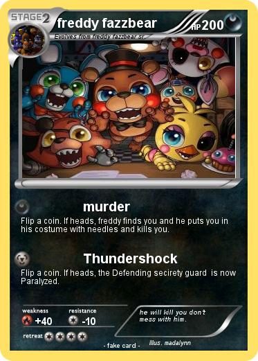 Pokemon freddy fazzbear
