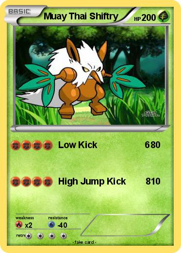 Pokemon Muay Thai Shiftry