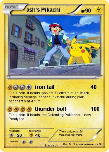 Pokemon ash's Pikachi
