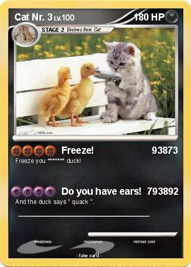 Pokemon Cat Nr. 3