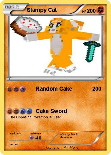 Pokemon Stampy Cat