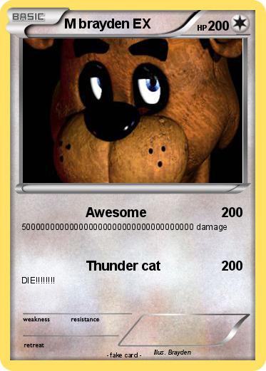 Pokemon M brayden EX