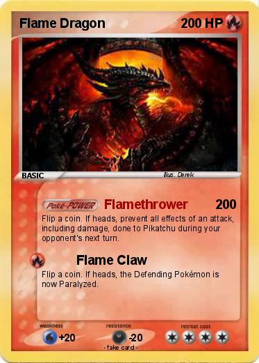 Pokemon Flame Dragon