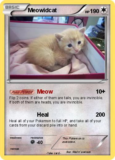 Pokemon Meowidcat