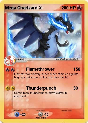 Pokemon Mega Charizard X