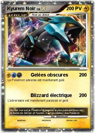 Pokemon Kyurem Noir
