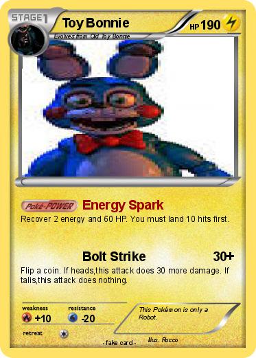 Pokemon Toy Bonnie