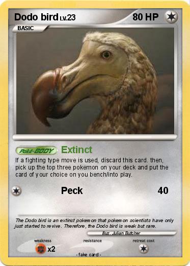 Pokemon Dodo bird