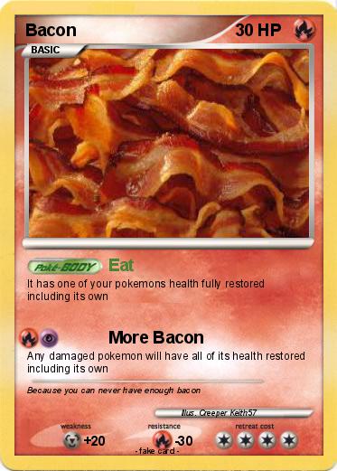 Pokemon Bacon