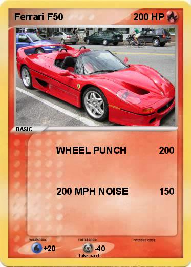 Pokemon Ferrari F50