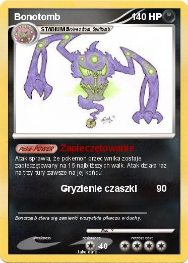 Pokemon Bonotomb