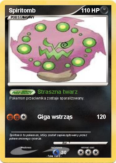 Pokemon Spiritomb