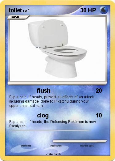 Pokemon toilet