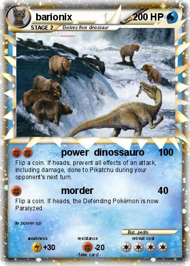 Pokemon barionix