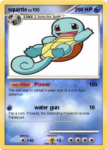 Pokemon squirtle