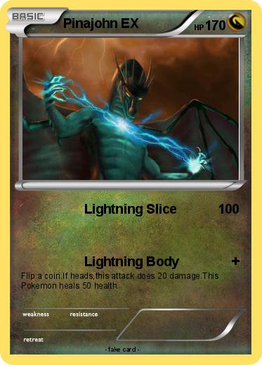 Pokemon Pinajohn EX