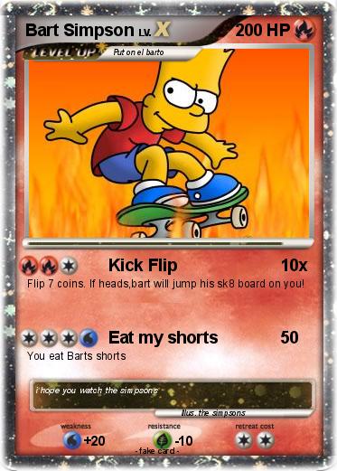 Pokemon Bart Simpson